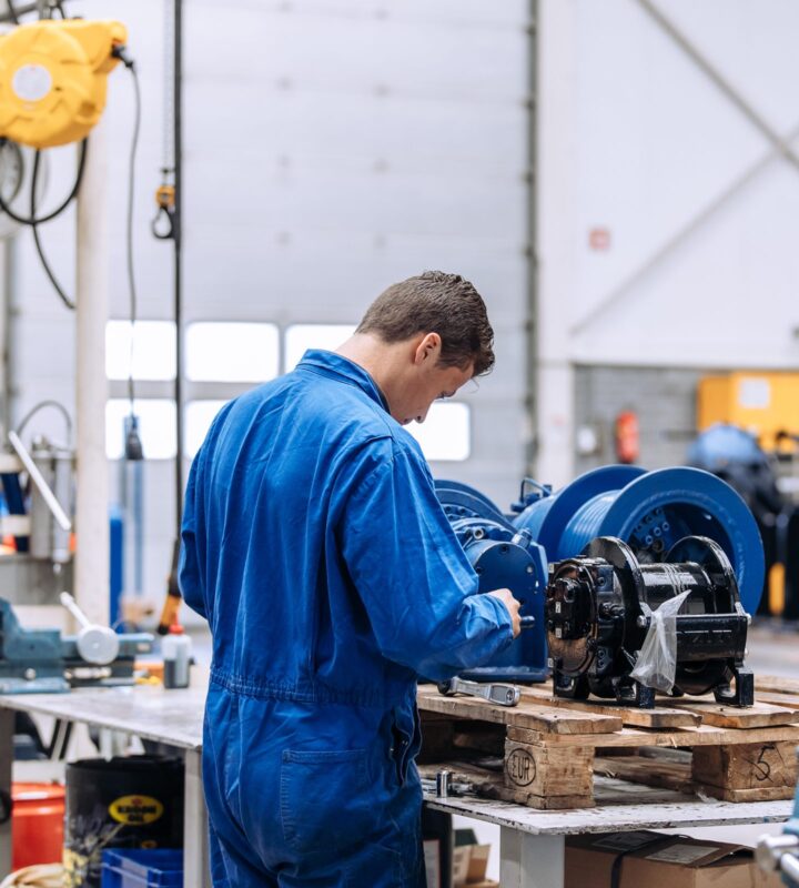 Man at work