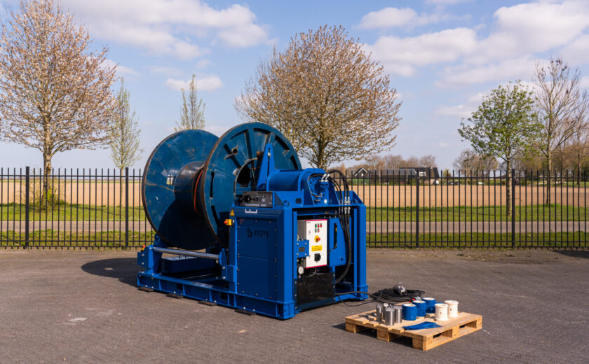 Hydraulic Spooling Machine